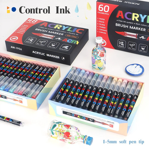 Acryl marker stifte set - acryl,