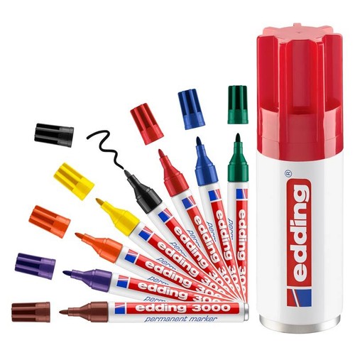 Edding permanent marker - permanent, 3000