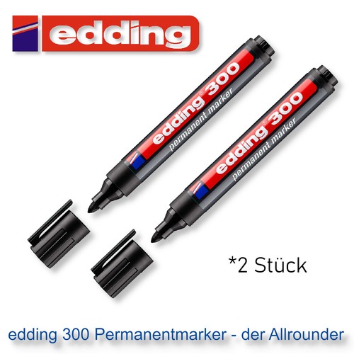Edding 300 schwarz - , permanent