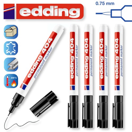 Edding 404 schwarz - , permanent