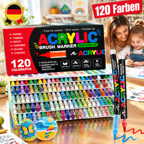 120 farben weichspitzen - 120,