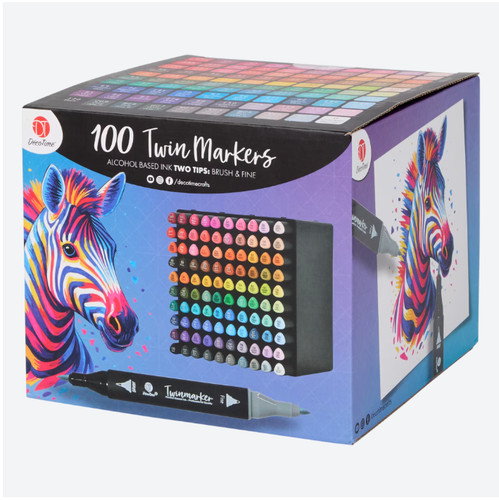 100 decotime twinmarker set - twinmarker,