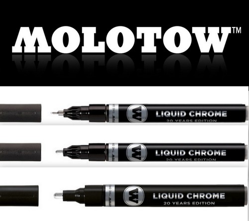 Molotow liquid chrome - chrome, pump
