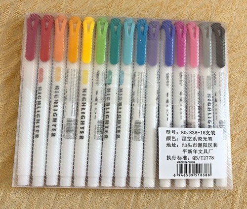 Textmarker set stück - set,