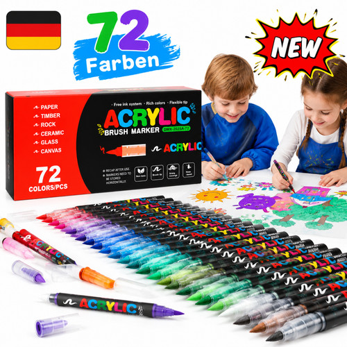 Farben acrylmarker set - farben,