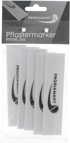 Pflastermarker stück 12cm x - 5,