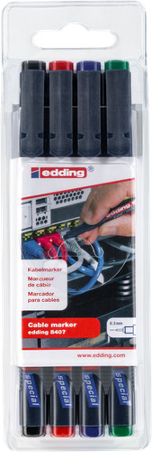 Edding 8407 kabelmarker - 8407,