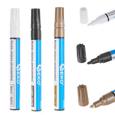 Reifen Marker Weiß Gold