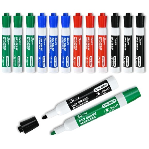 Whiteboard marker set - whiteboard, 12