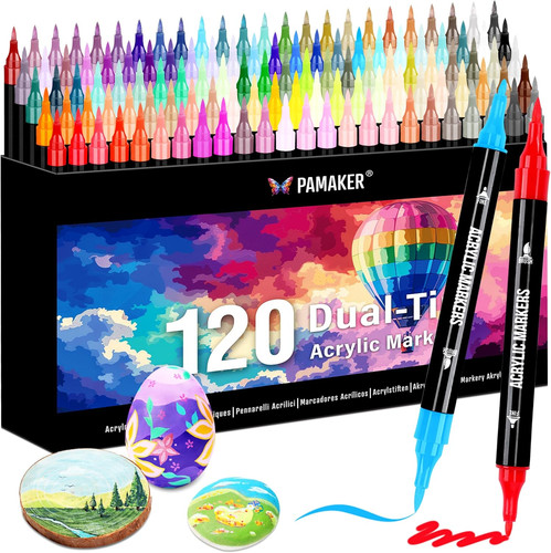 120 farben acrylstifte set - farben, –