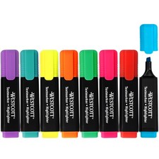 Textmarker 8er Set leuchtende