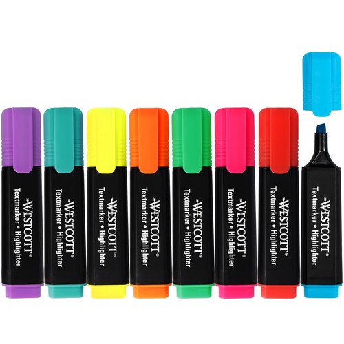 Textmarker 8er set leuchtende - textmarker,