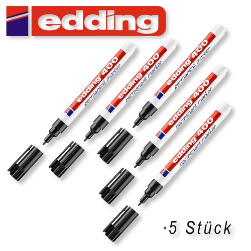 Edding 400 schwarz - , permanent