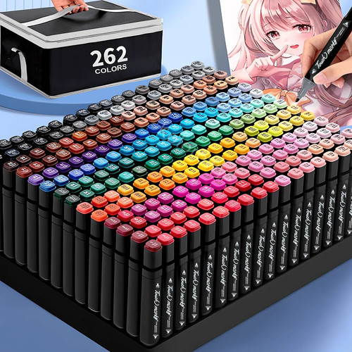 262 farben marker stifte - 262,