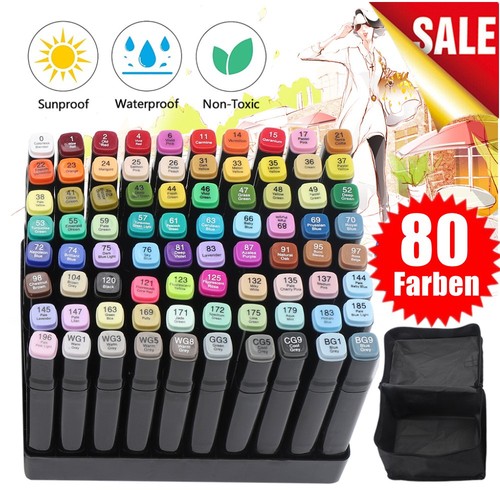 Farben alkohol marker - 80,